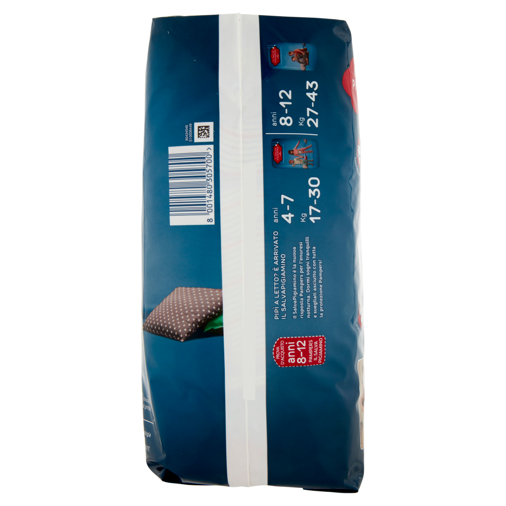 Pampers il Salva Pigiamino anni 8-12 Kg 27-43 Unisex 9 pz