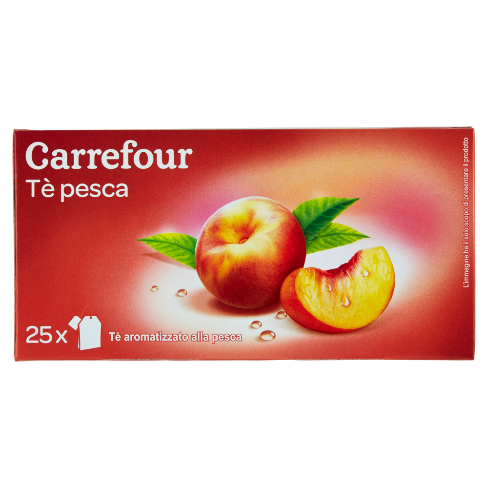 Carrefour Tè pesca 25 filtri 50 g