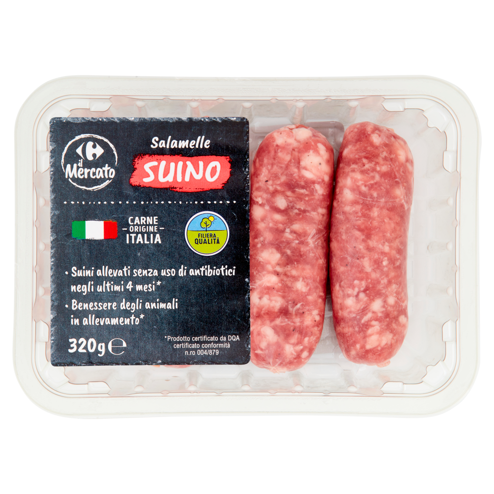 Carrefour il Mercato Salamelle Suino 320 g