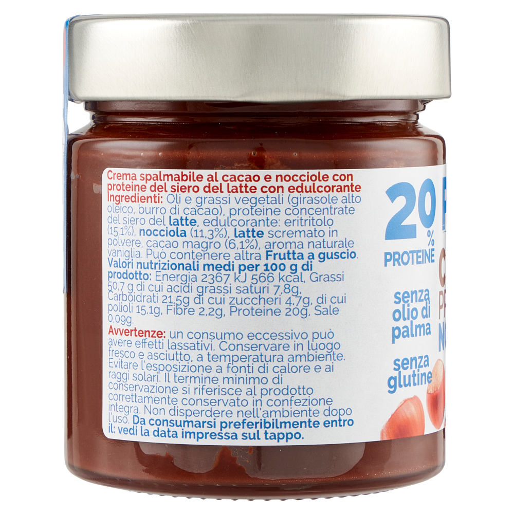 Molino Rossetto Pro+ Crema Proteica Nocciola 190 g