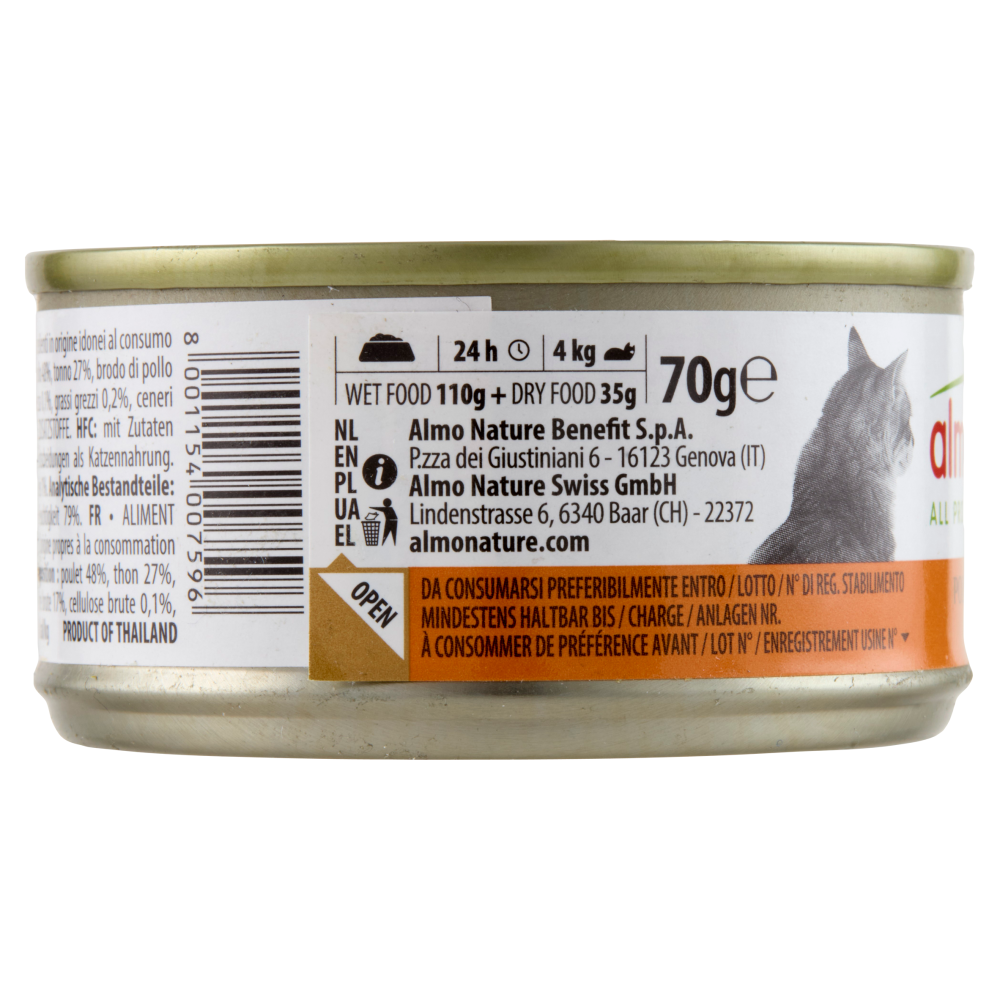 almo nature HFC Natural Pollo e Tonno 70 g