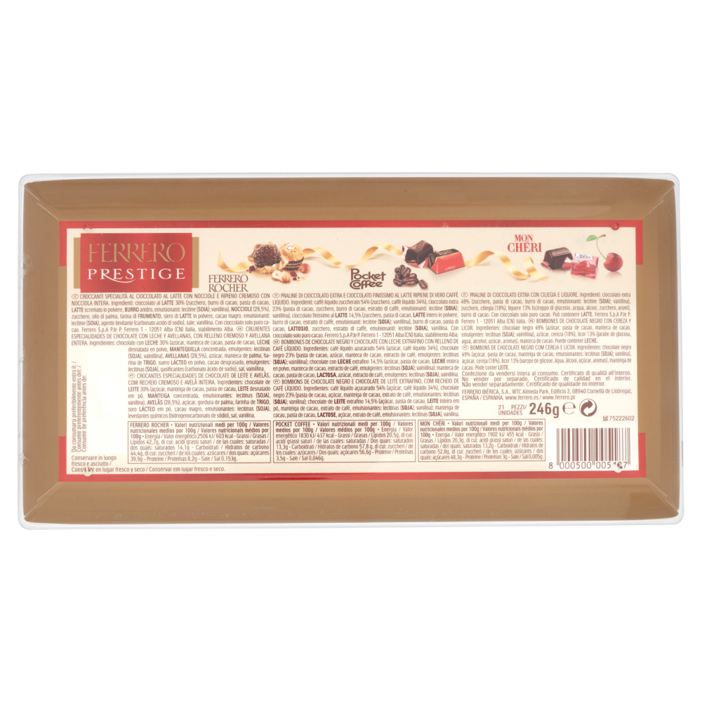 Ferrero Prestige 21 pezzi 246 g