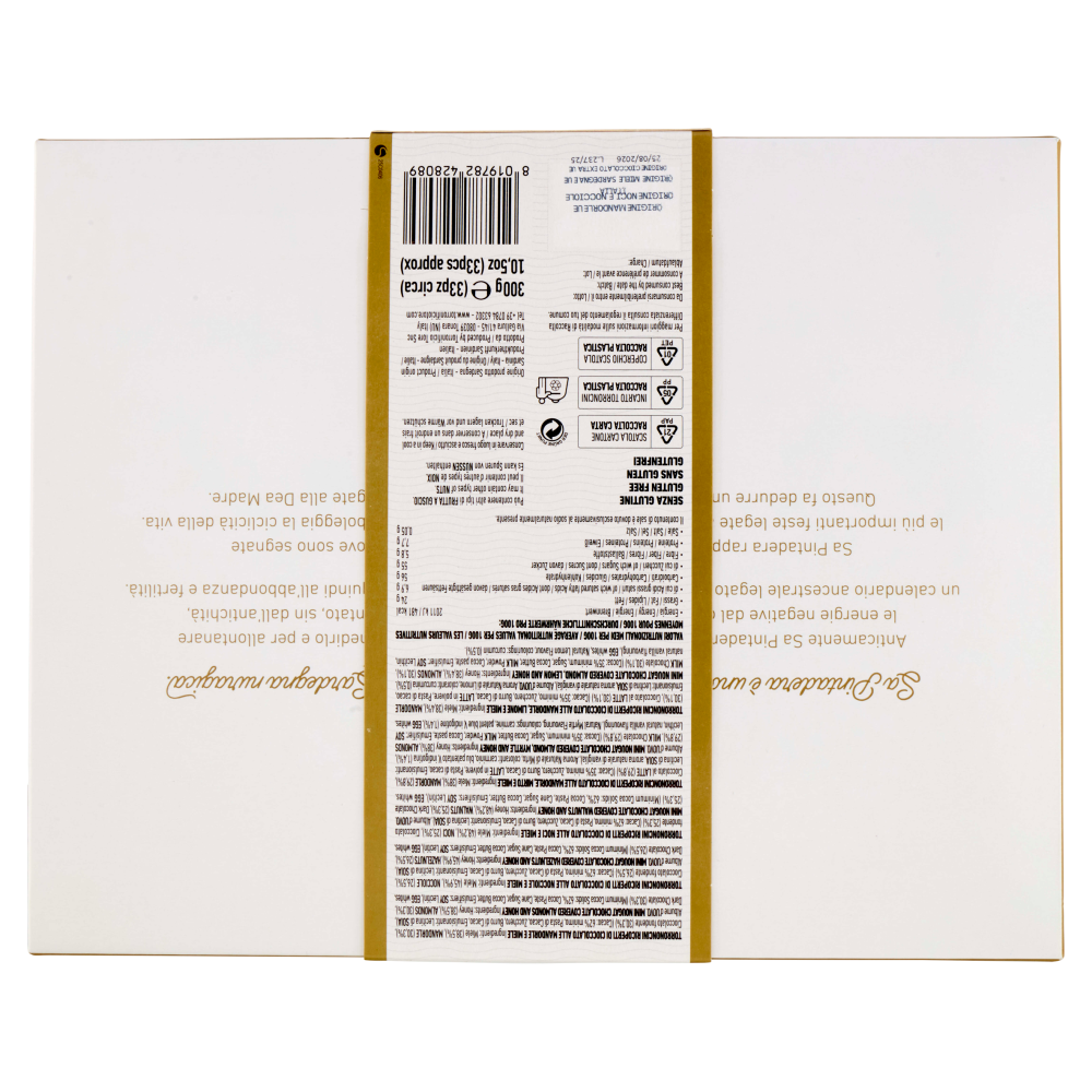 Torronificio Tore Torroncini Misti Ricoperti alle Mandorle, Noci, Nocciole, Mirto e Limone 300 g