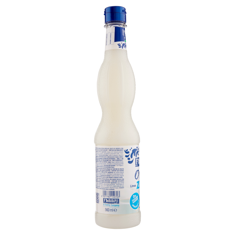 Fabbri Linea Zero Gusto Orzata 560 ml