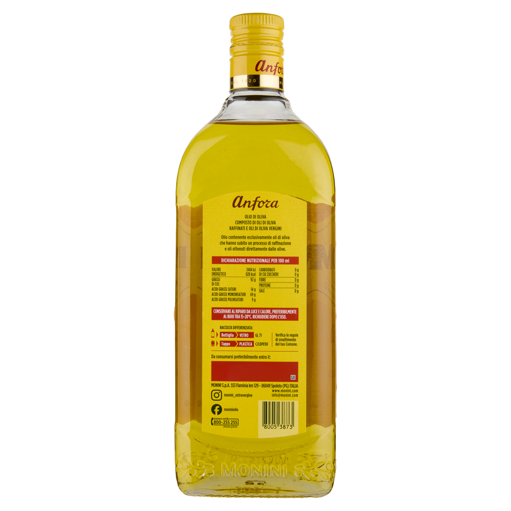 Monini Anfora Olio di Oliva 1 L 