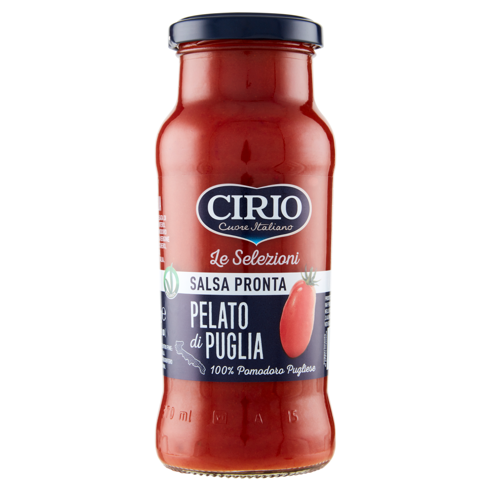 Cirio Le Selezioni Salsa Pronta Pelato di Puglia 350 g