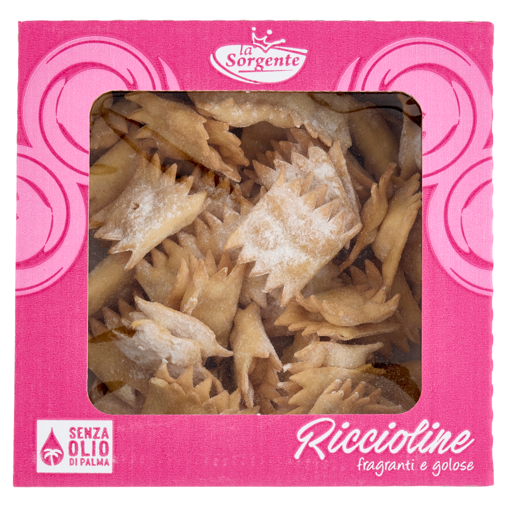 la Sorgente Riccioline fragranti e golose 250 g
