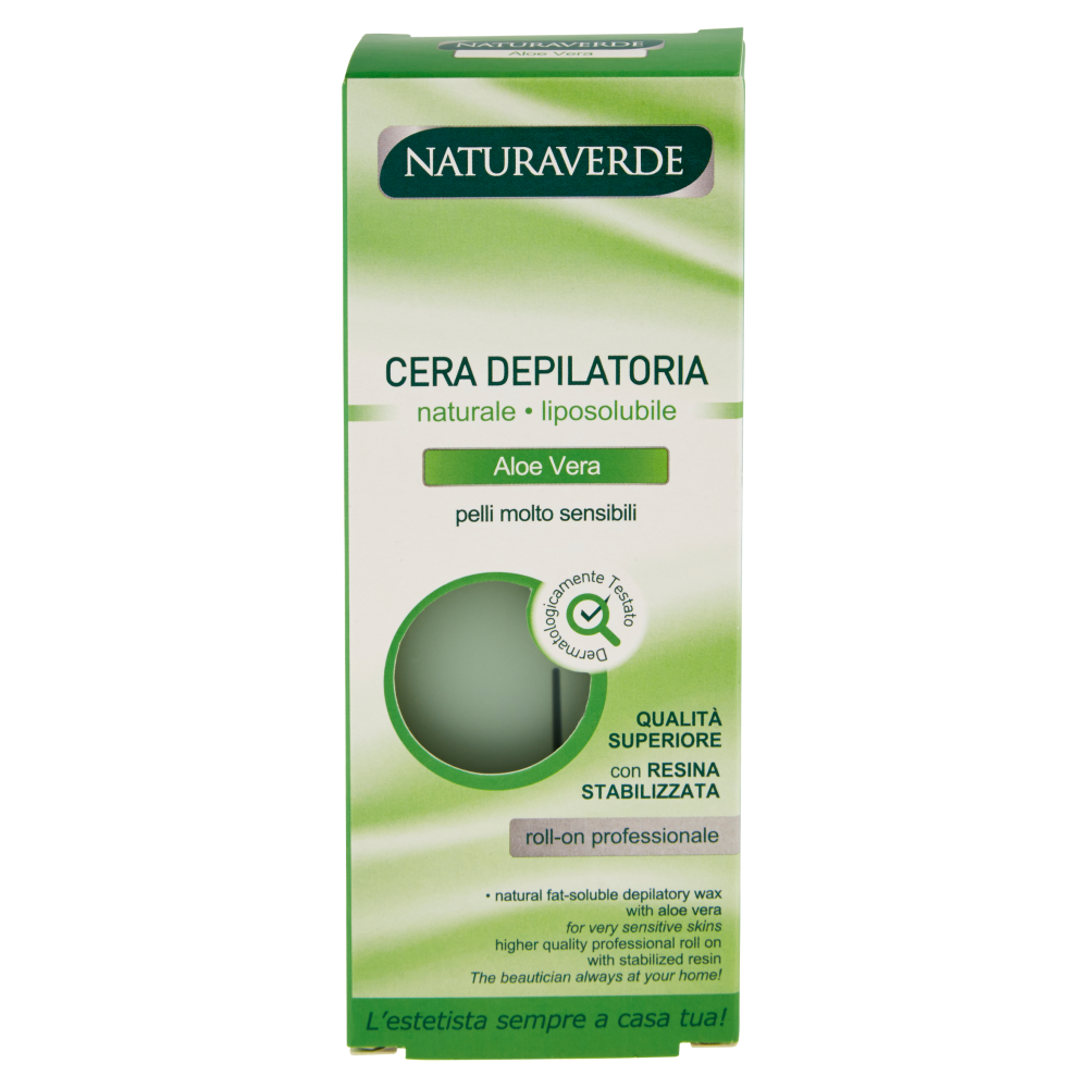 Naturaverde Pro Roll-On Zinco Cera Depilatoria Liposolubile 100 ml