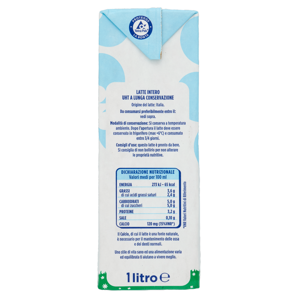 Centrale del Latte Milano Latte UHT Intero 1 litro