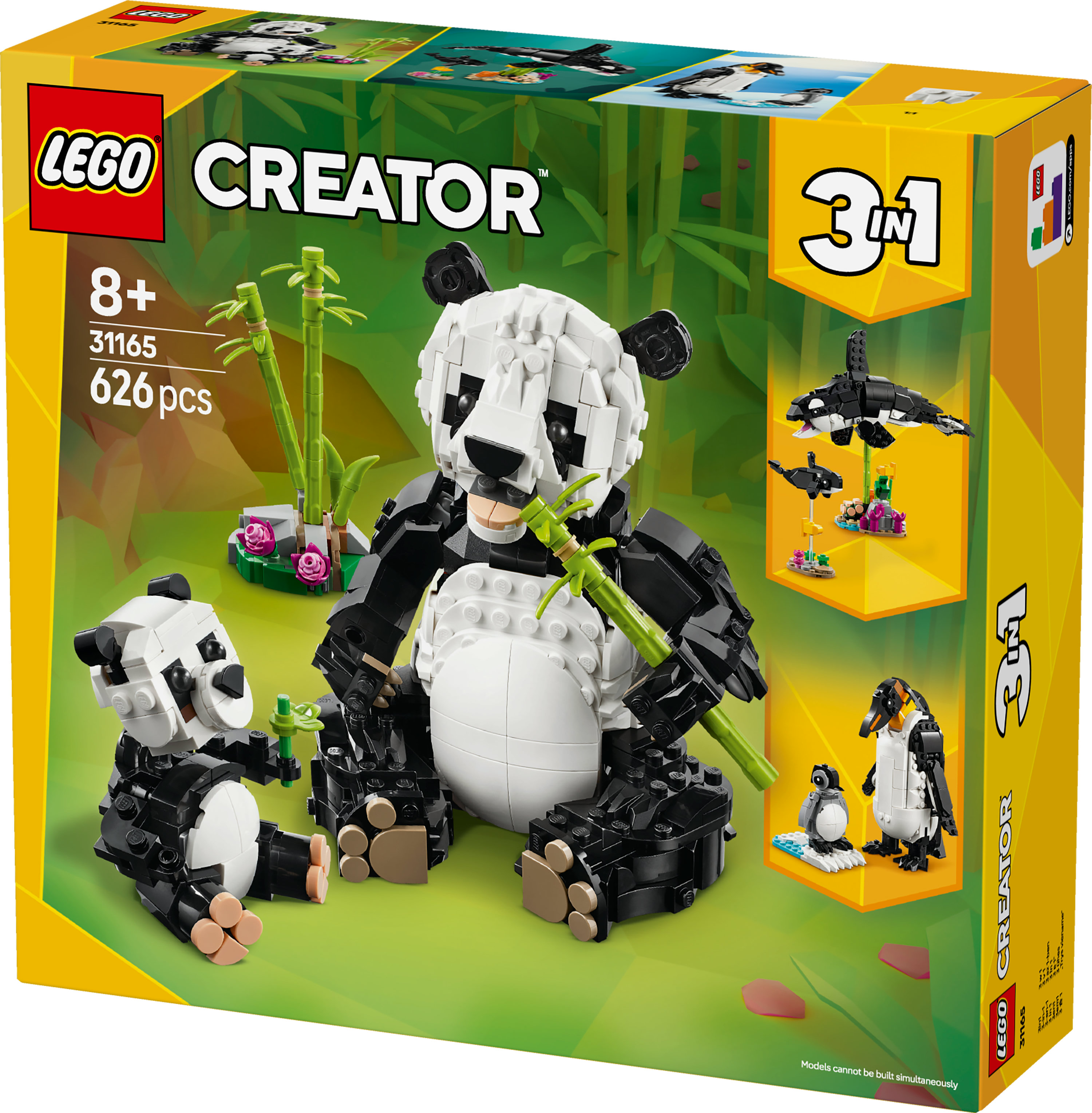LEGO Creator Animali selvatici: famiglia di panda