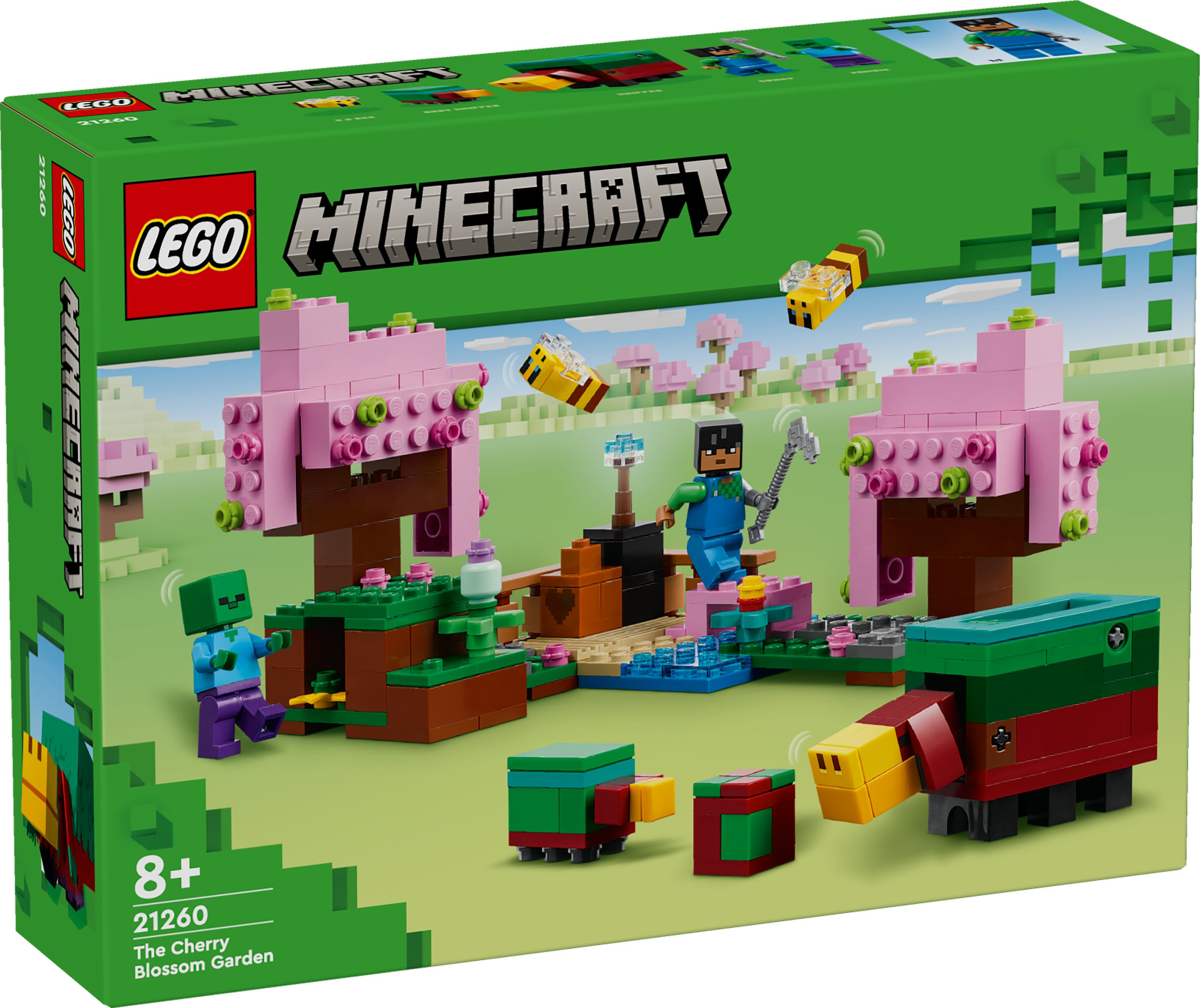 LEGO Minecraft Il giardino del ciliegio in fiore