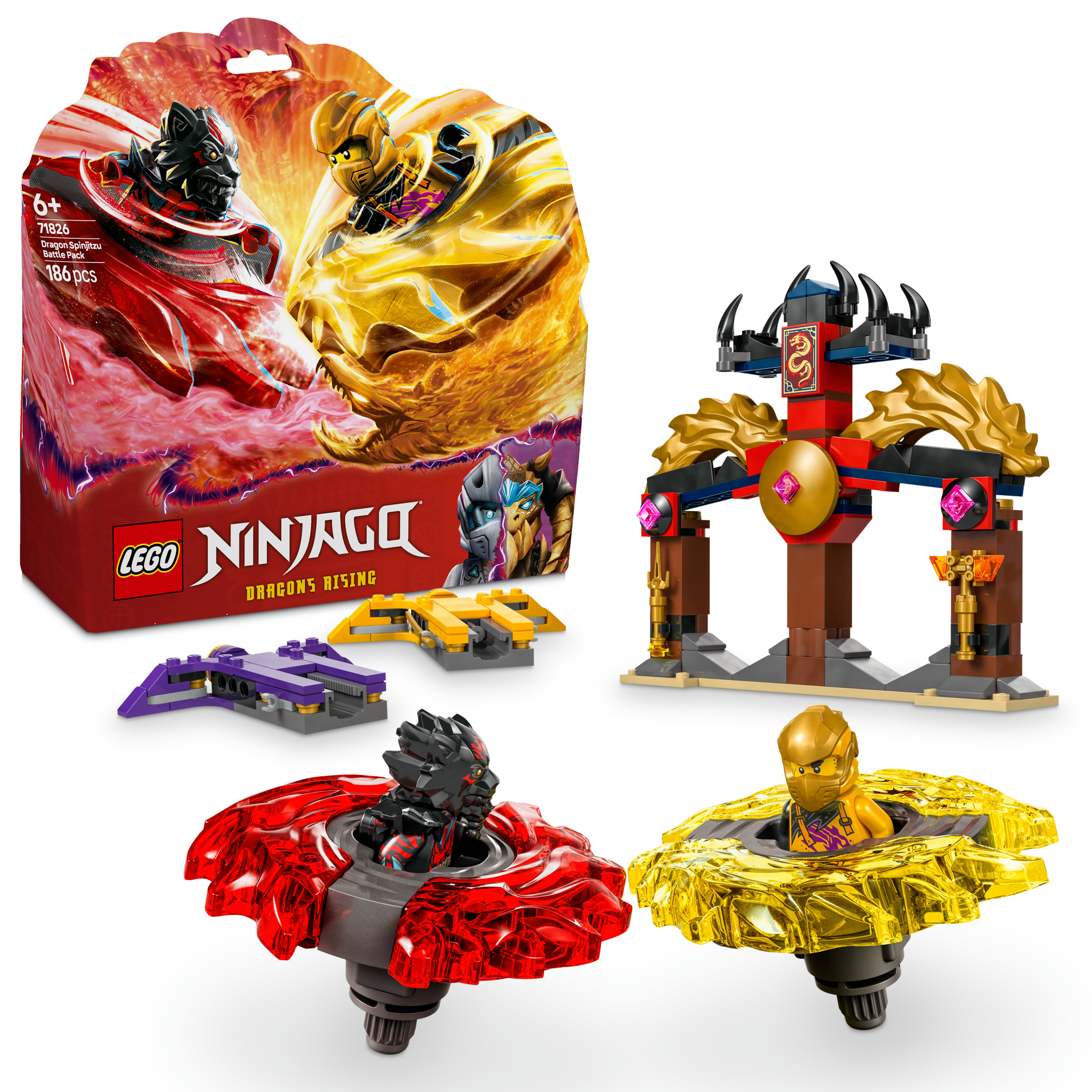 LEGO NINJAGO Battle Pack draghi dello Spinjitzu