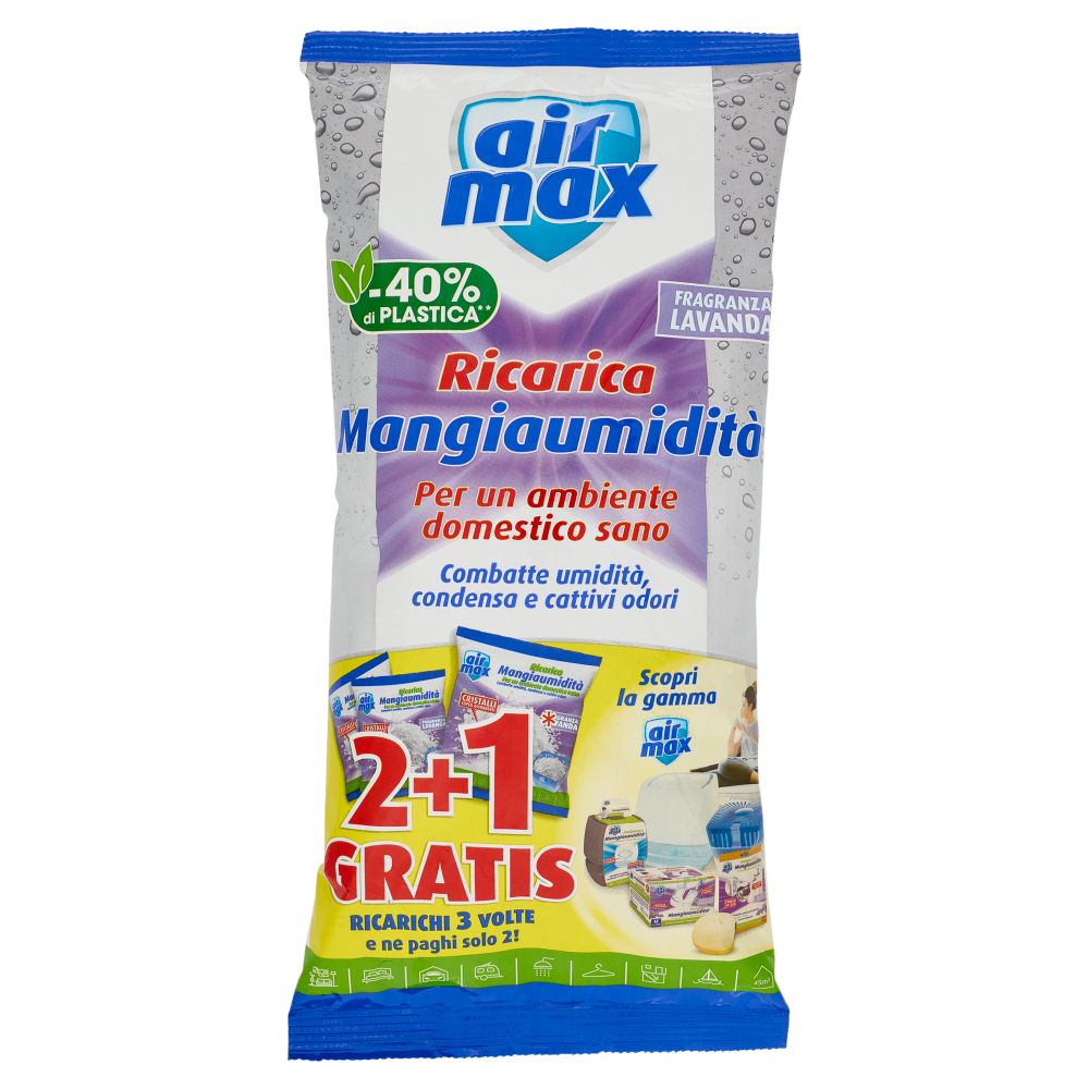 air max Mangiaumidità Ricarica Fragranza Lavanda 1350 g