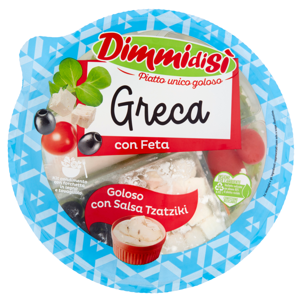 DimmidiS&igrave; Piatto unico goloso Greca con Feta 210 g