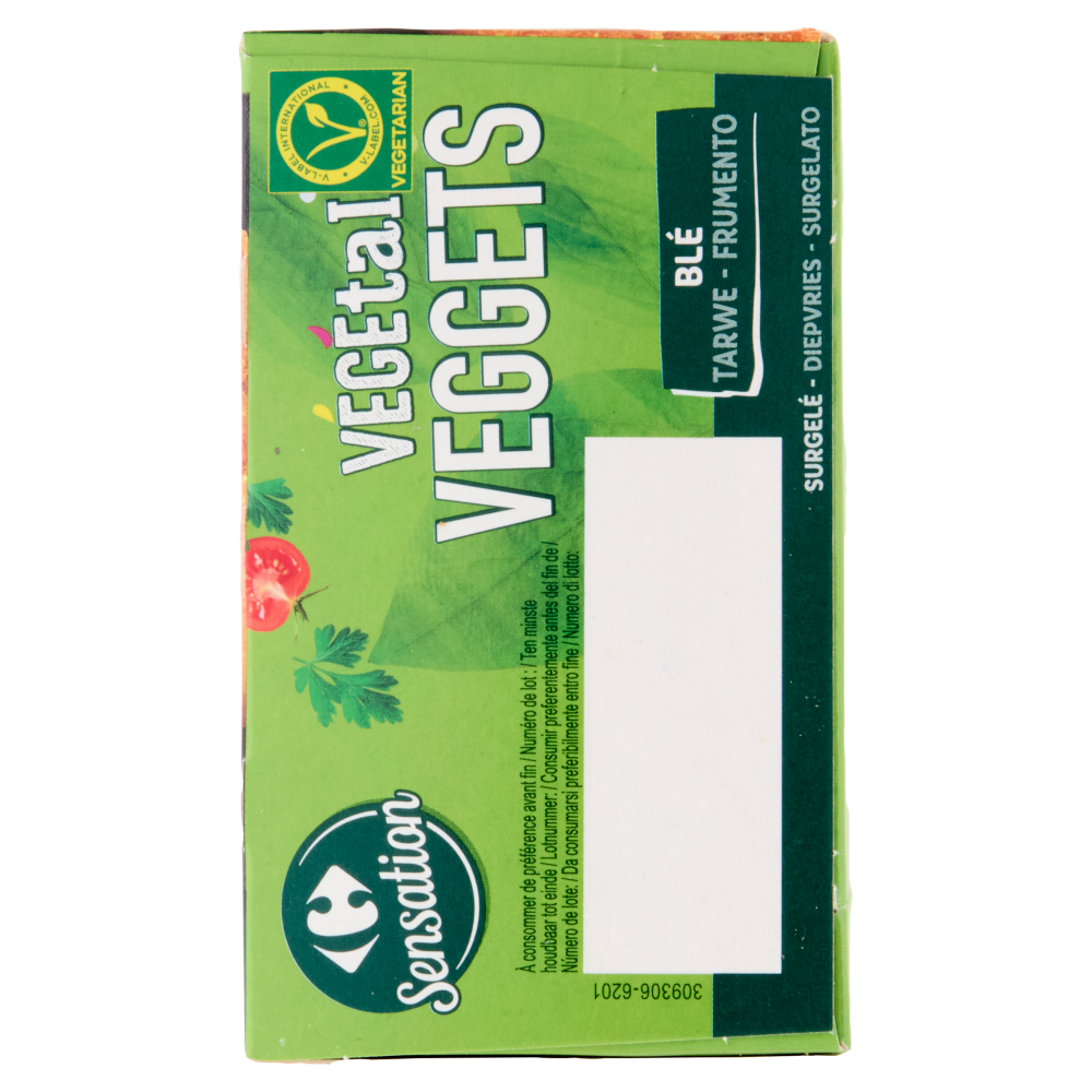 Carrefour Sensation Végétal Veggets Frumento Surgelato 400 g