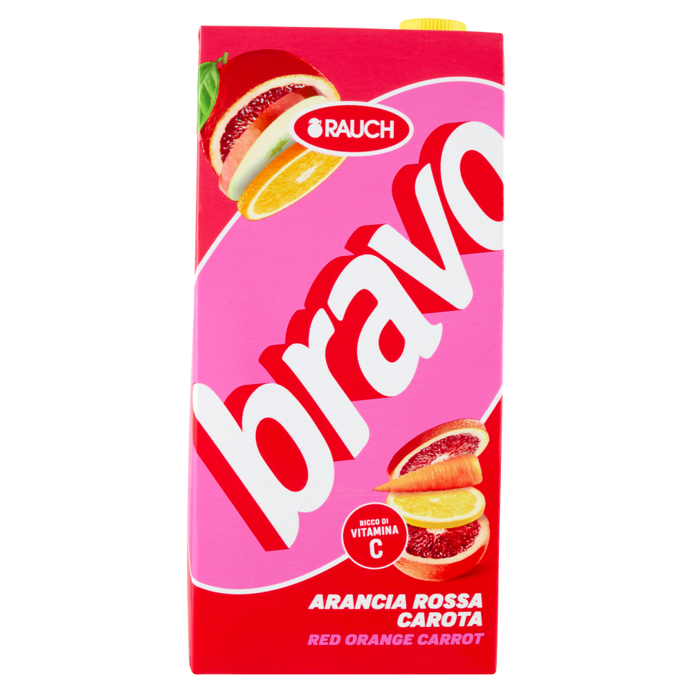 Rauch bravo Arancia Rossa Carota 2 L
