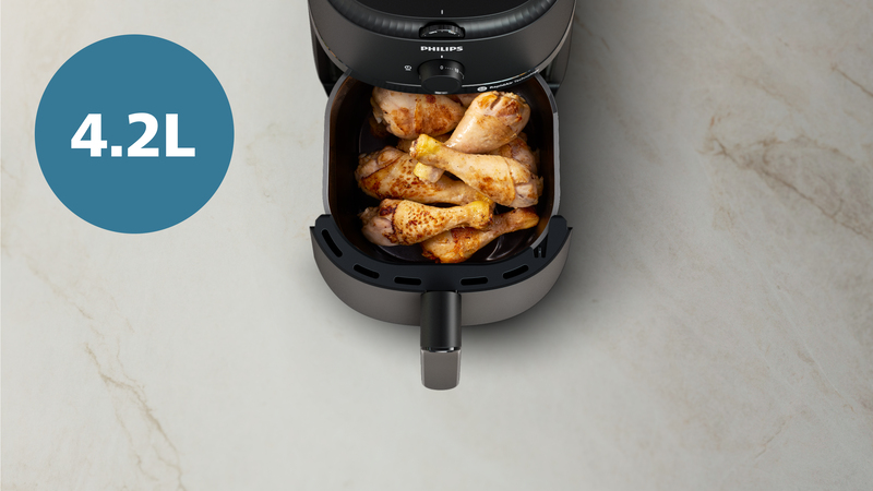 Philips Serie 1000 NA120/00 Airfryer 4.2 L, Friggitrice ad aria 12 in 1, App ricettario