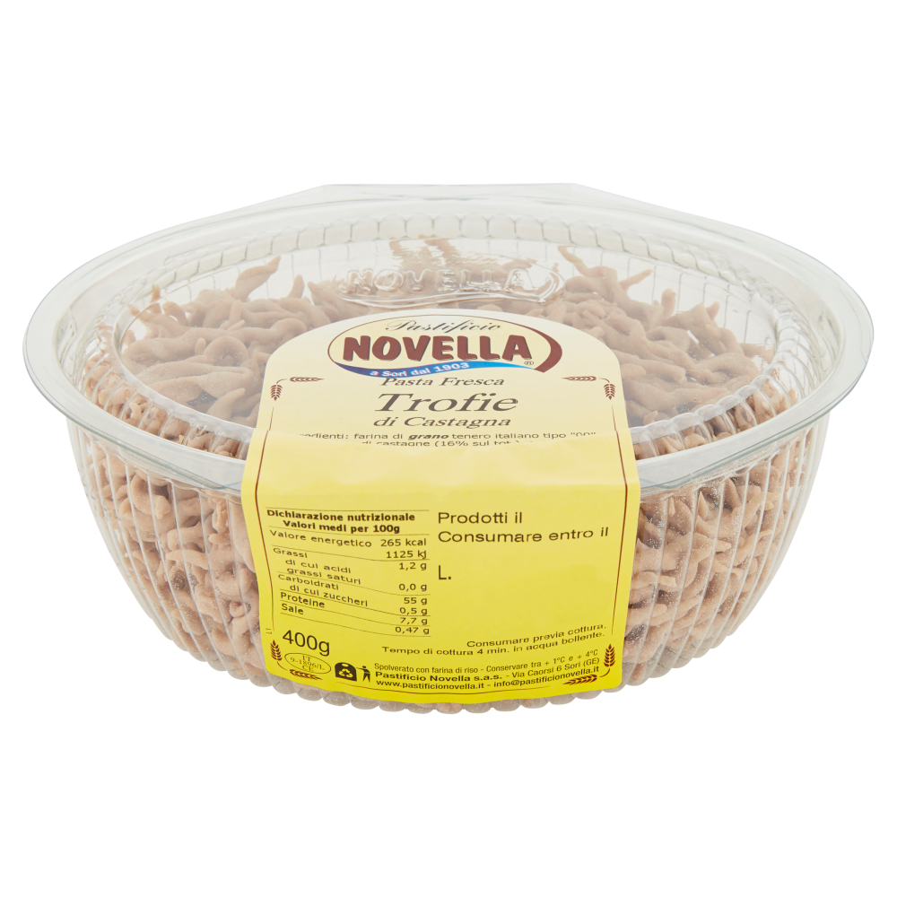 Pastificio Novella Trofie di Castagna 400 g