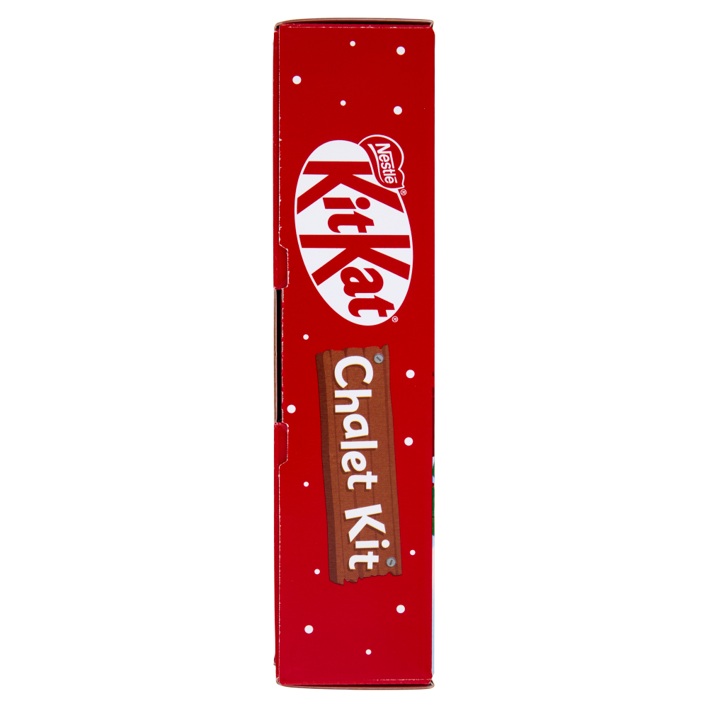 KITKAT Cabin Kit Casetta Natale con Wafer ricoperto di Cioccolato al Latte 461,2g