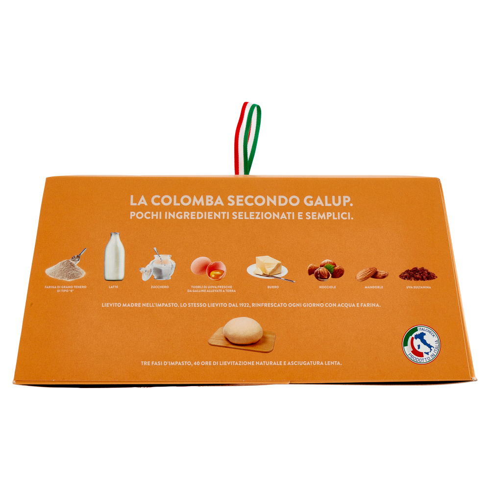 Galup la Colomba Solo Uvetta con Glassa alle Nocciole 750 g