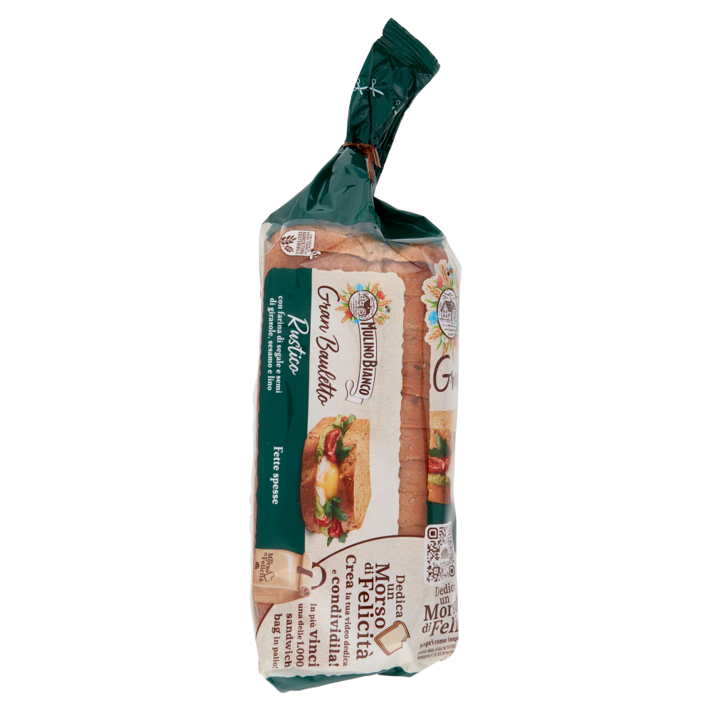 Mulino Bianco Gran Bauletto Pane Rustico 500g