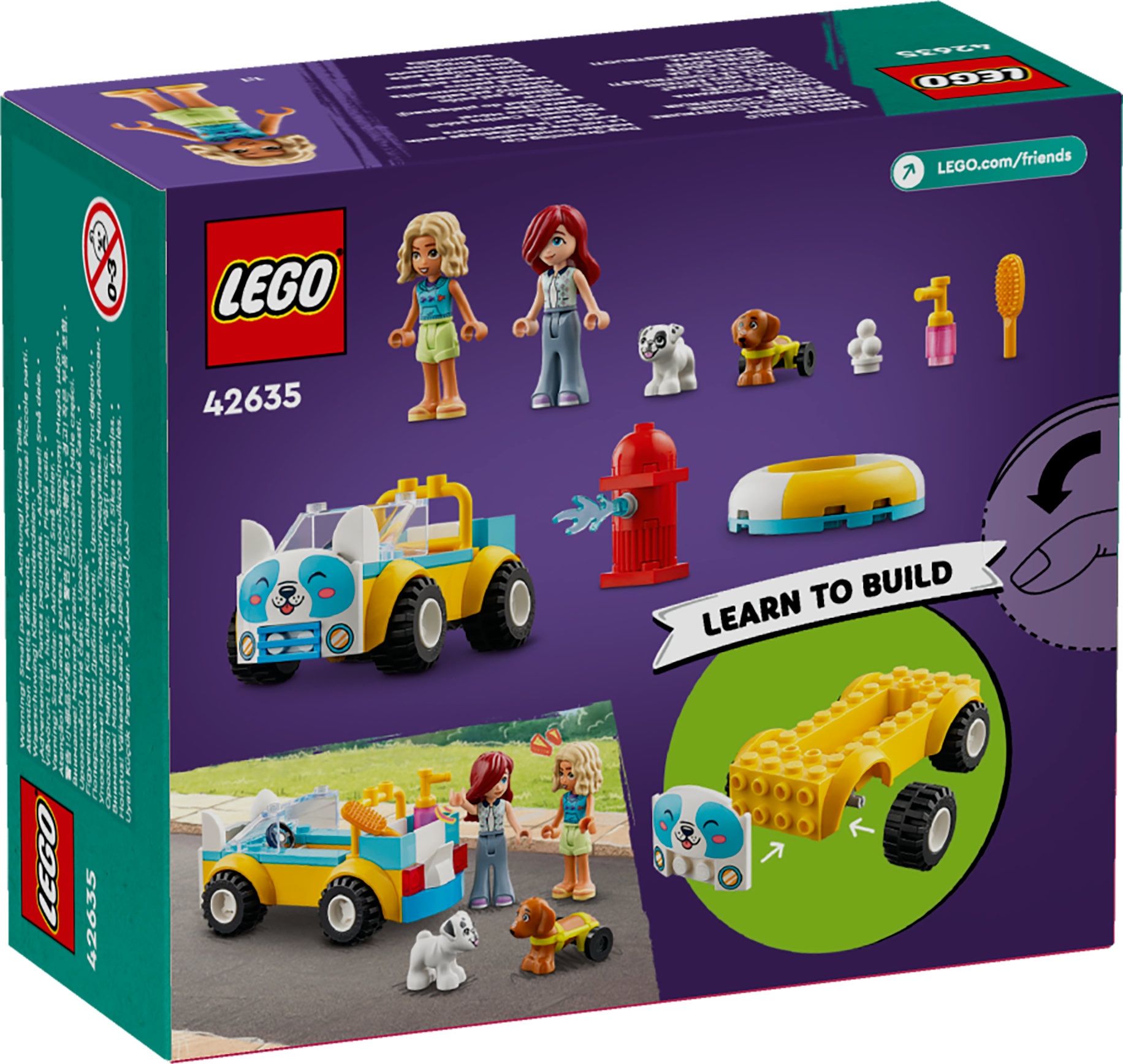 LEGO Friends Auto per la toelettatura dei cani
