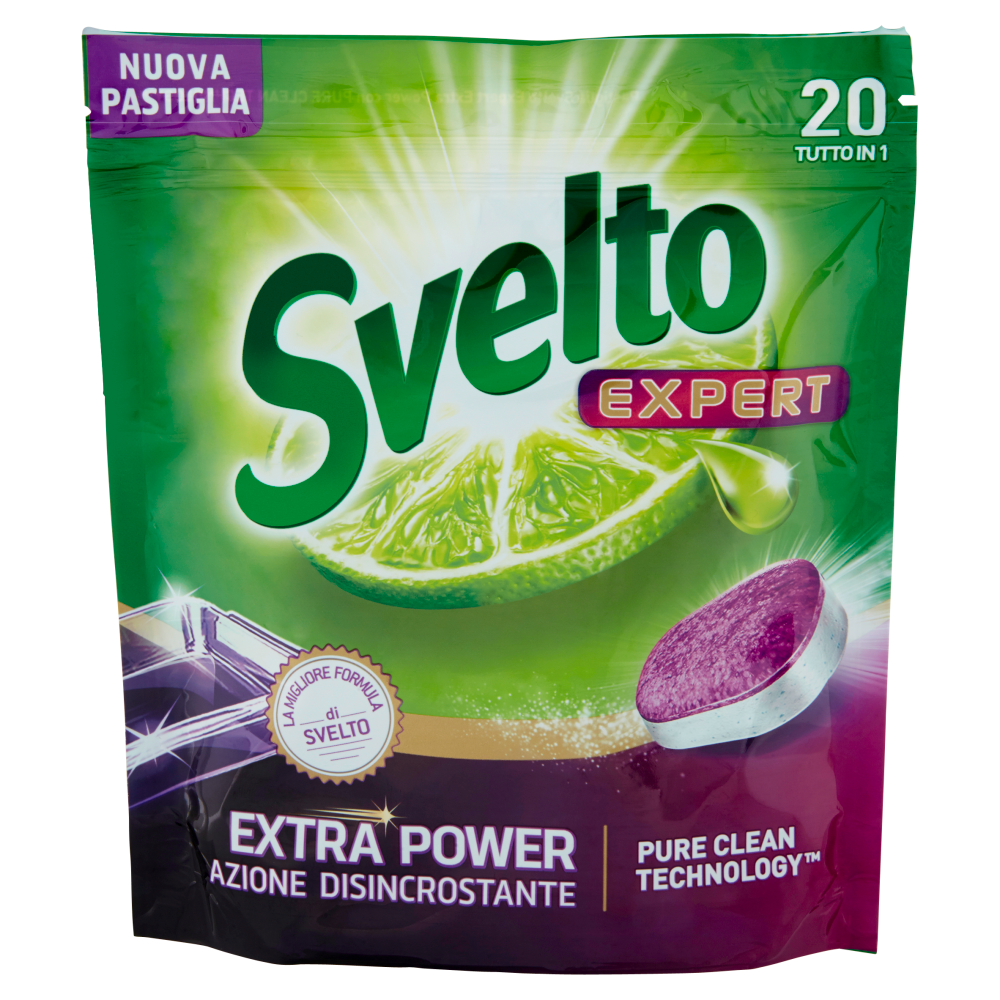 Svelto Expert Extra Power Azione disincrostante 20 Pastiglie