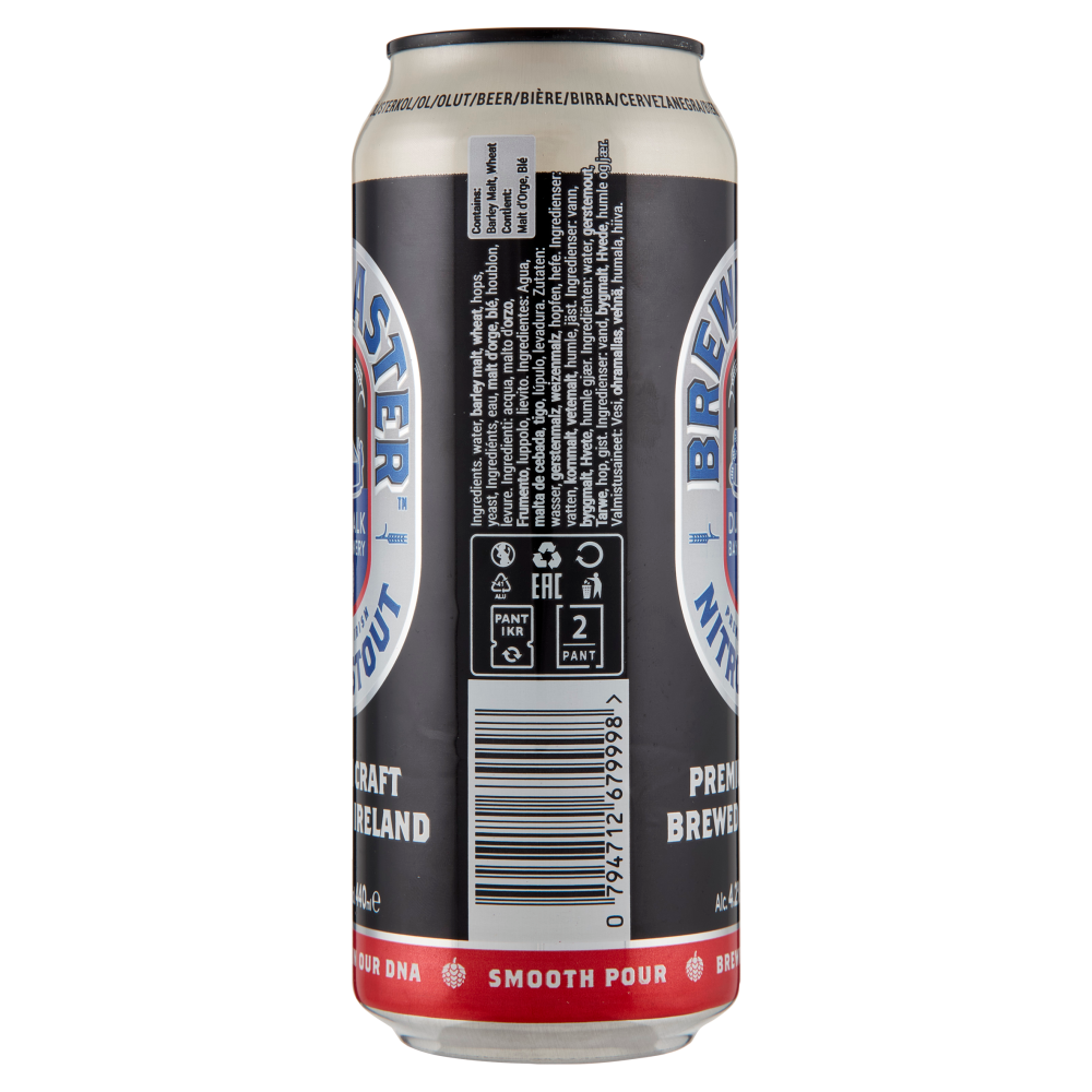 Brewmaster Premium Irish Nitro Stout 440 ml