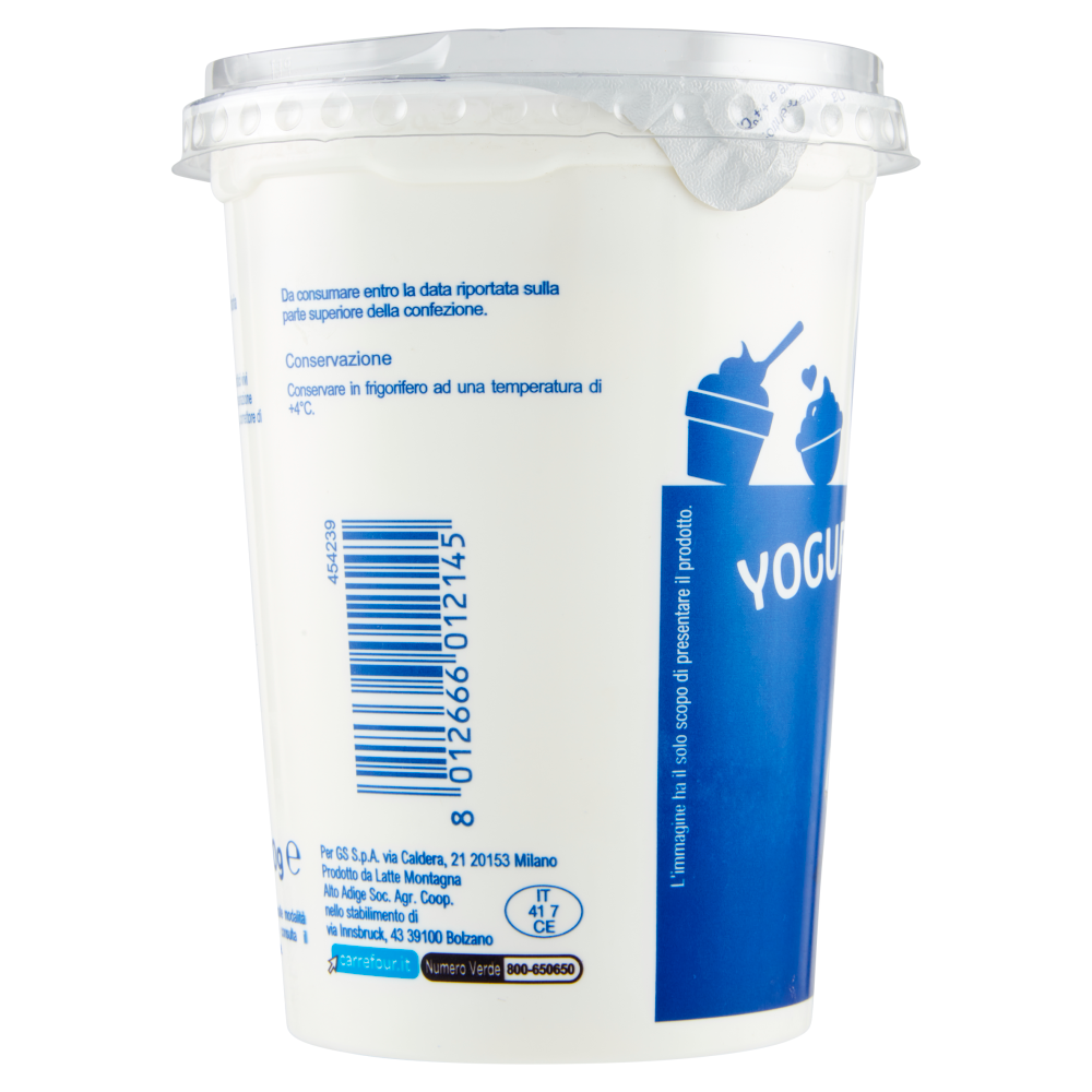 Carrefour Classic Yogurt Cremoso Bianco 500 g