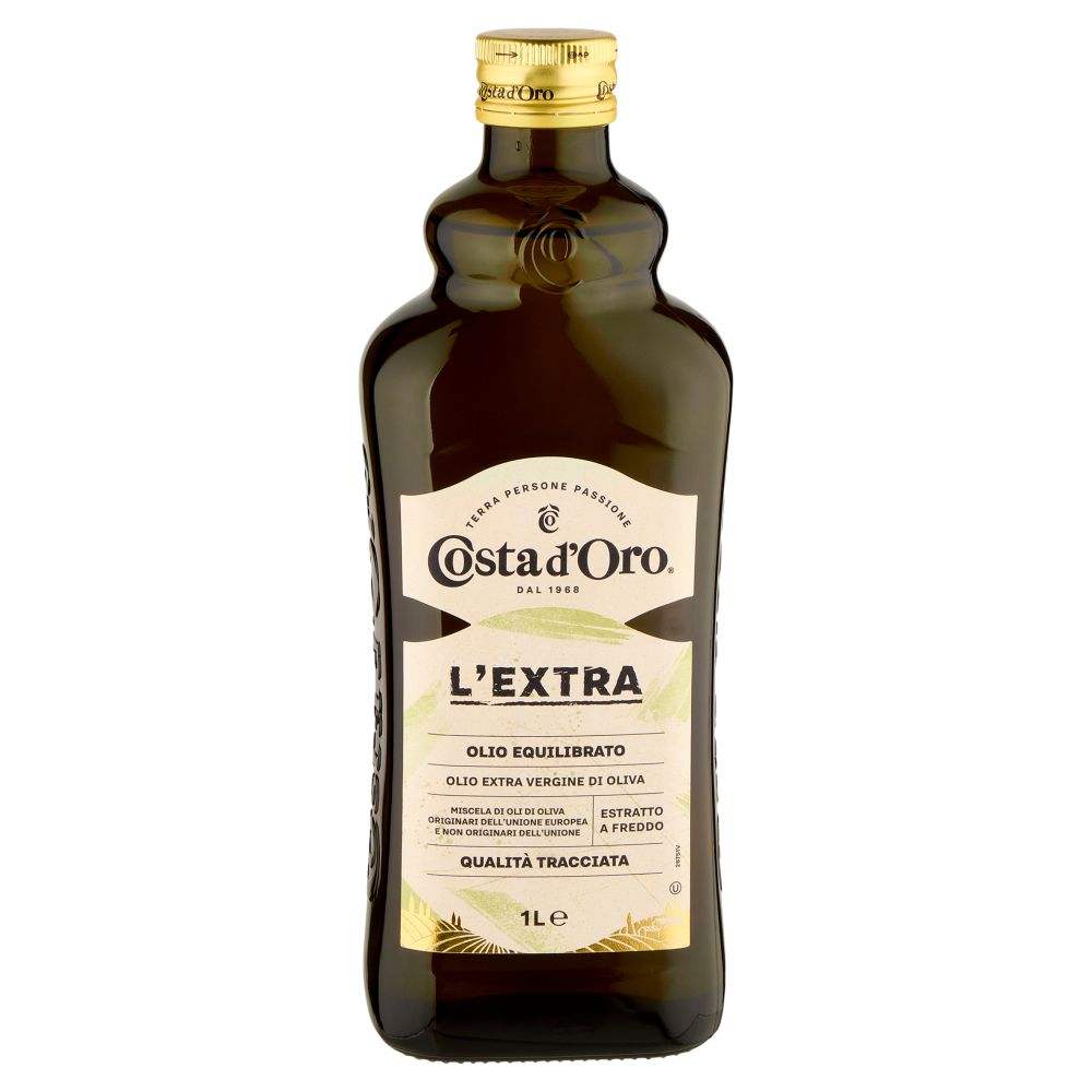 Costa d'Oro l'Extra Olio Extra Vergine di Oliva 1 L