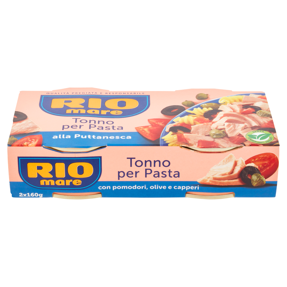 Rio mare Tonno per Pasta alla Puttanesca 2 x 160 g