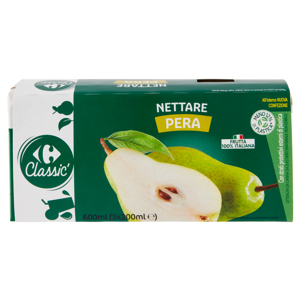 Carrefour Classic Nettare Pera 3 x 200 ml