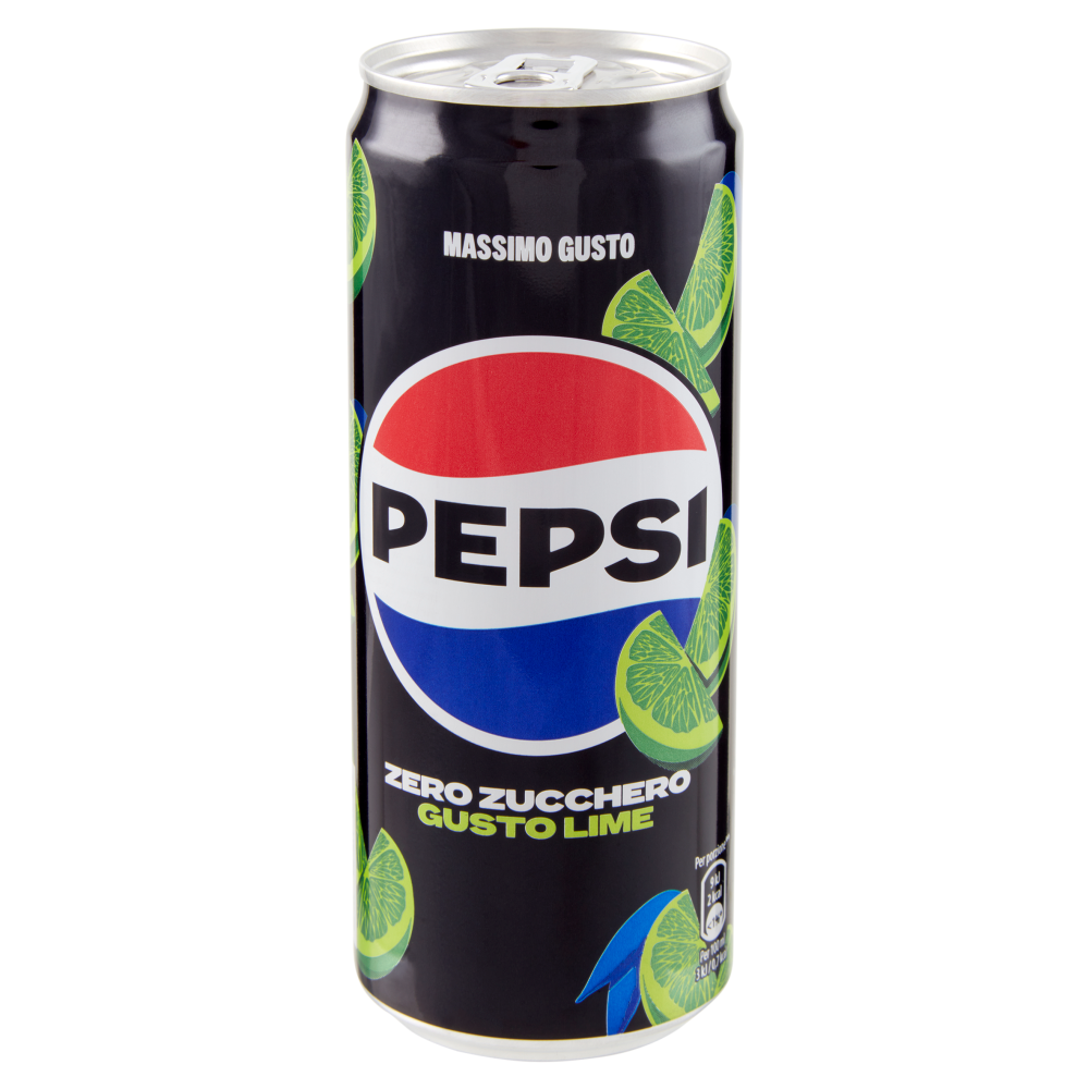 Pepsi Zero Zucchero Gusto Lime 330 ml