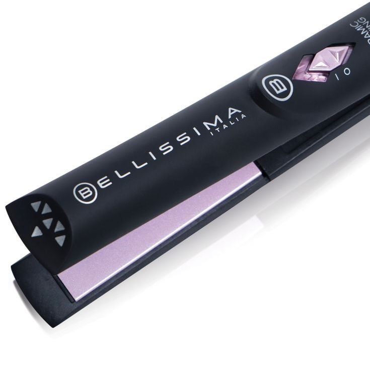 Bellissima 11640 messa in piega Piastra per capelli Caldo Nero 28 W 1,8 m