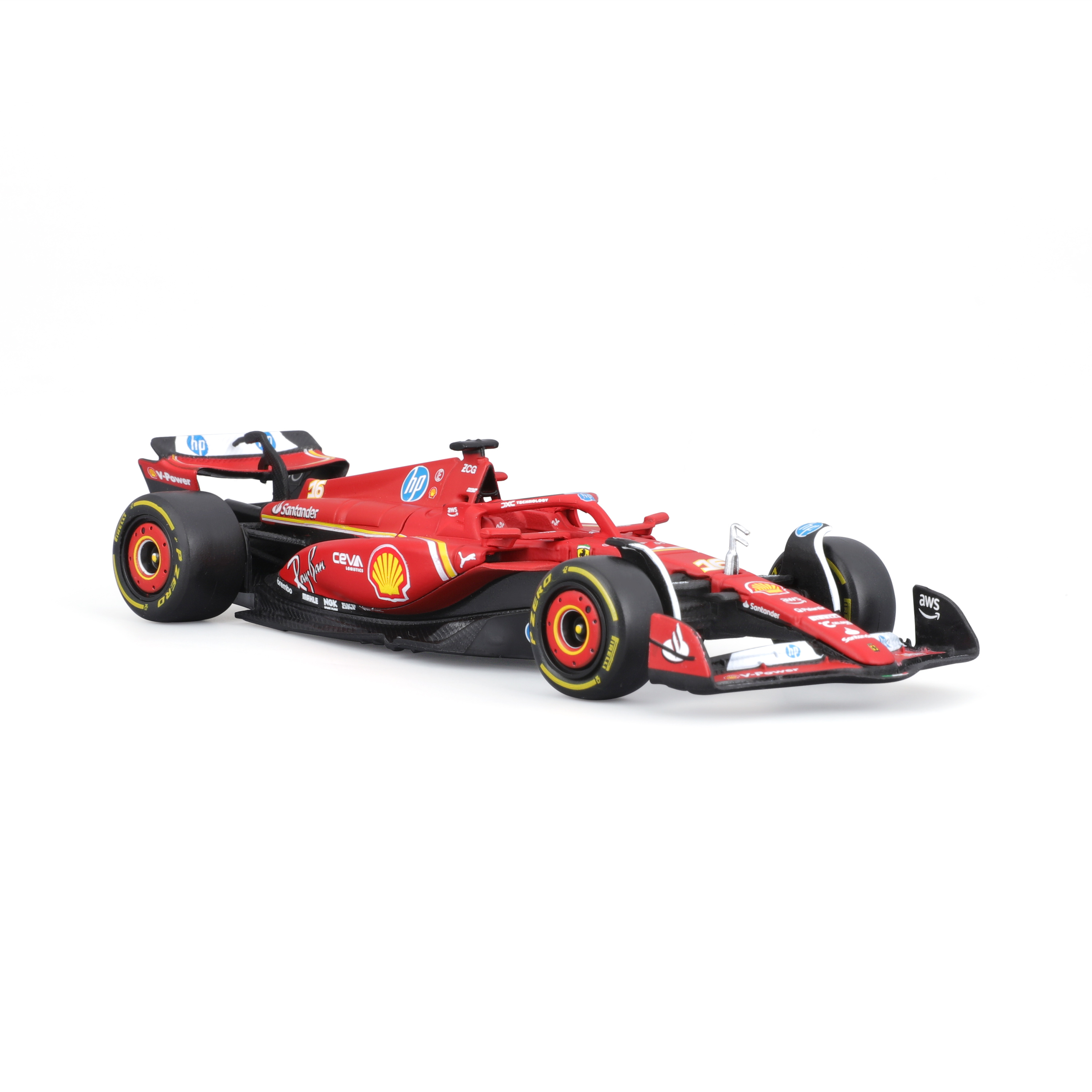 BBURAGO Auto F1 Ferrari SF-24 #16 Leclerc WB 1:43
