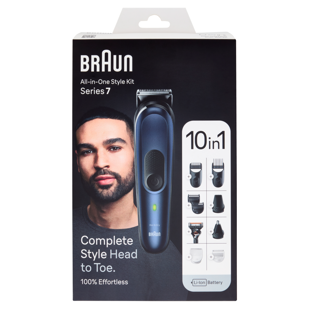 Braun All-in-One Style Kit Series 7 10in1 MGK7421 Beard, Head & Body