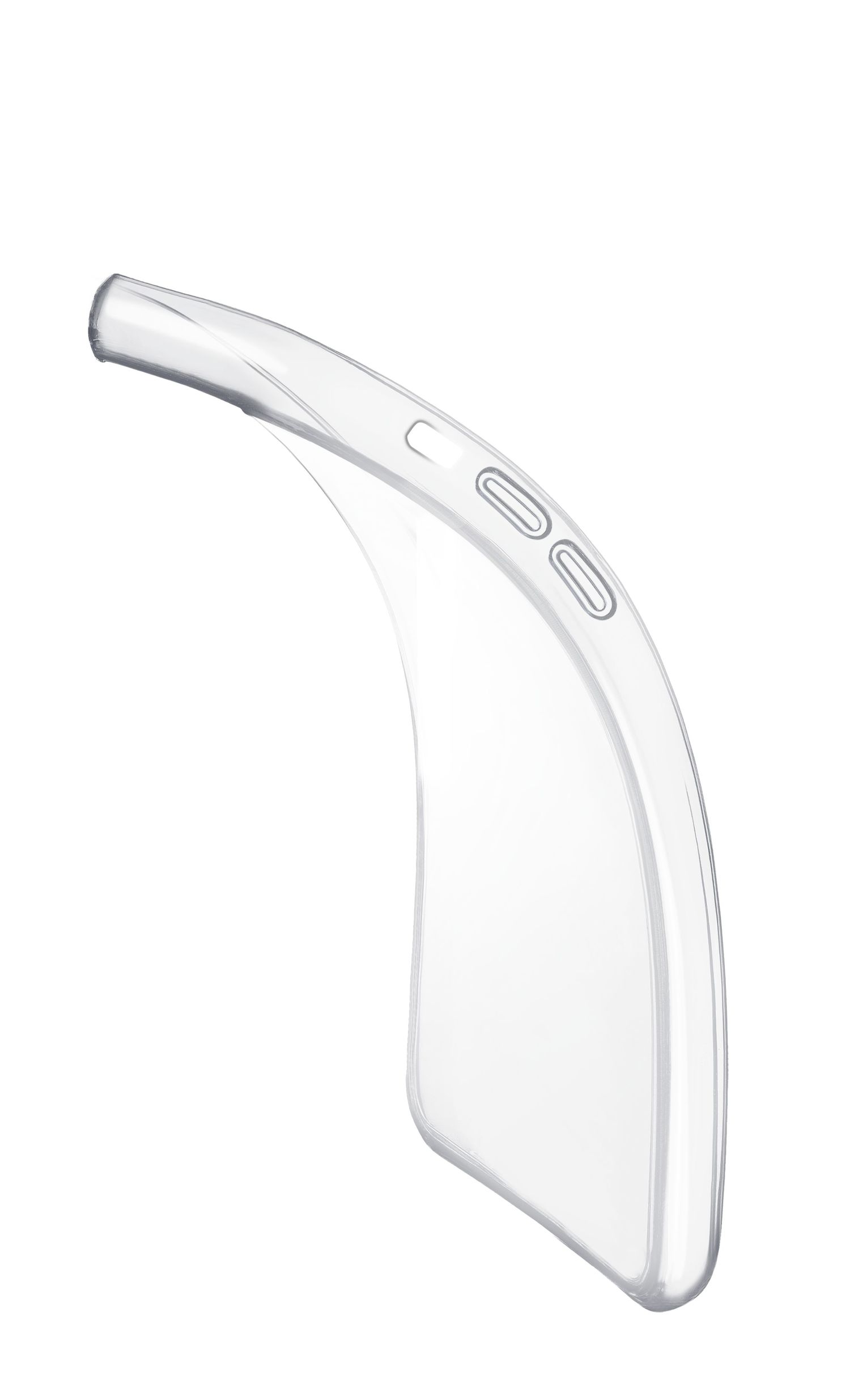 Cellularline Fine - iPhone 16 Cover in gomma morbida ultra sottile e trasparente