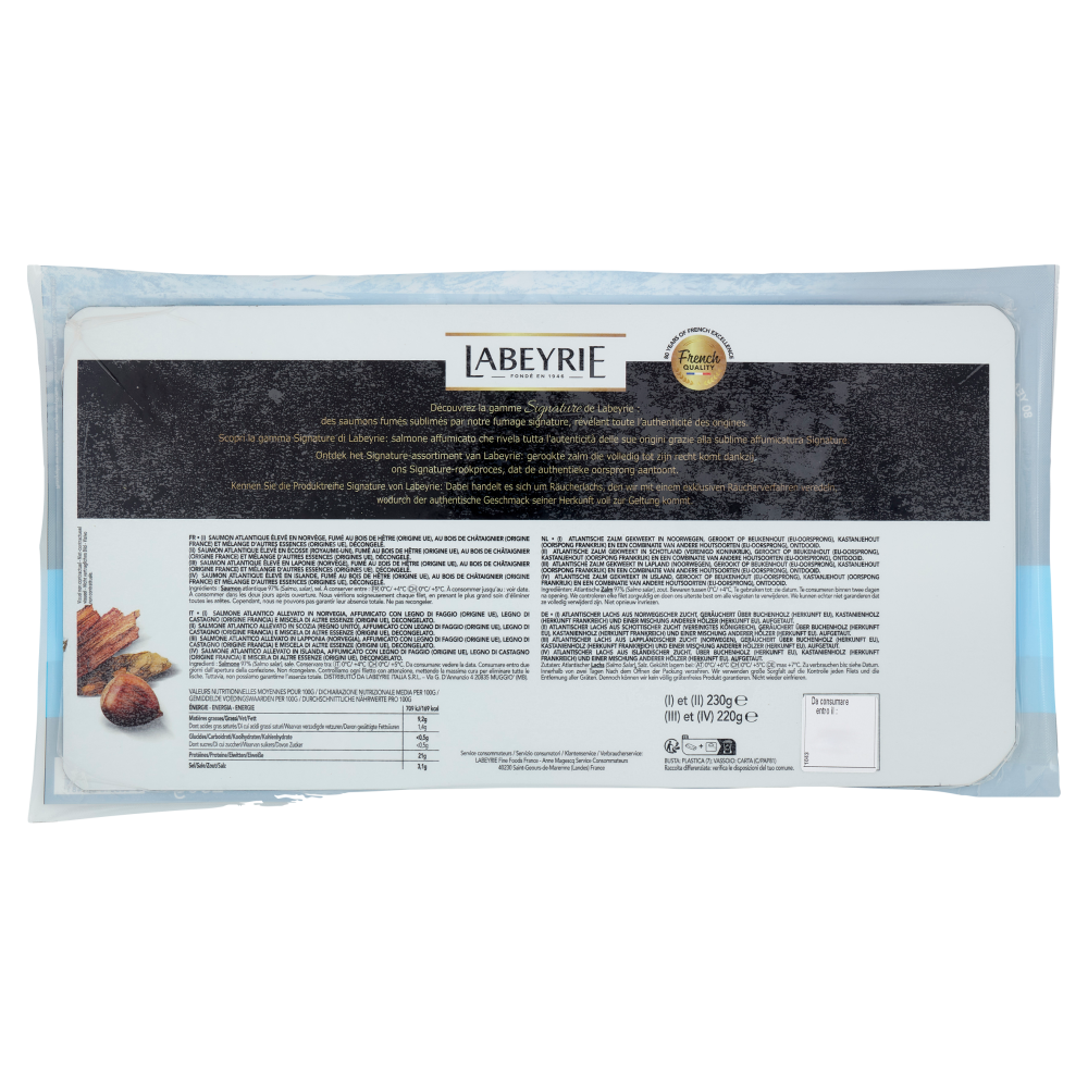 Labeyrie Salmone Affumicato Norvegia Signature 230 g