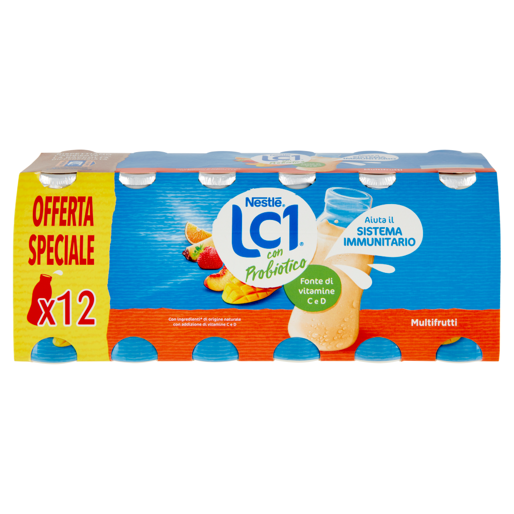 NESTLÉ LC1 con Probiotico Multifrutti 12 x 90 g