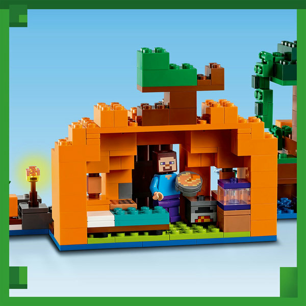 LEGO Minecraft La fattoria delle zucche