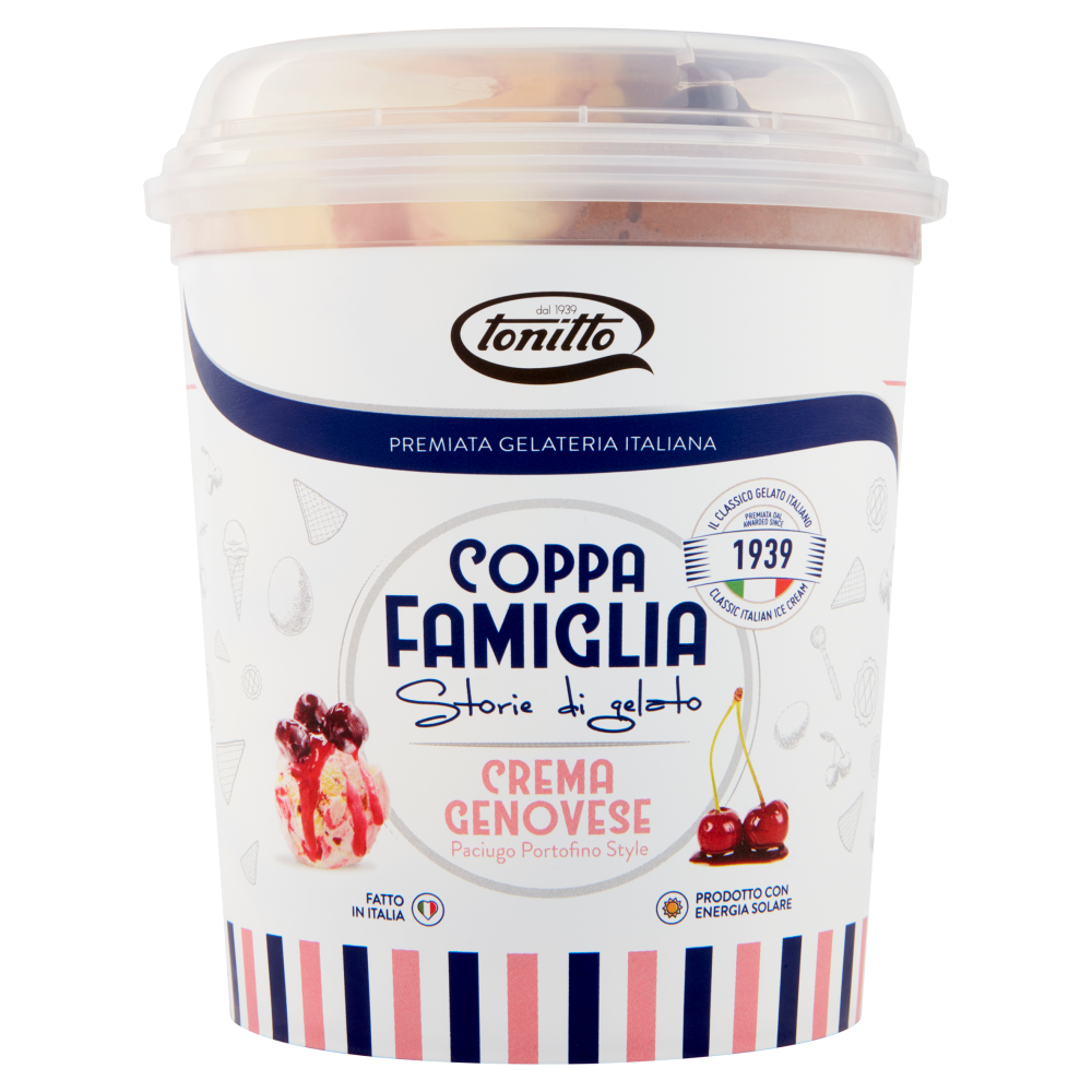 tonitto Coppa Famiglia Crema Genovese 500 g