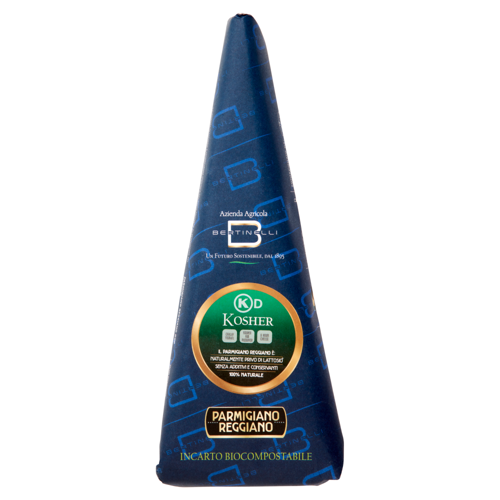Bertinelli Parmigiano Reggiano DOP Kosher Oltre 15 Mesi 0,300 Kg