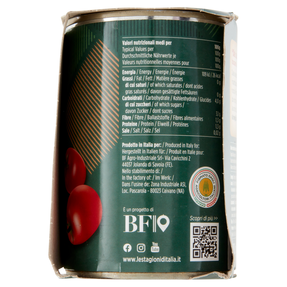 Le Stagioni d'Italia Polpa a Pezzettoni 3 x 400 g