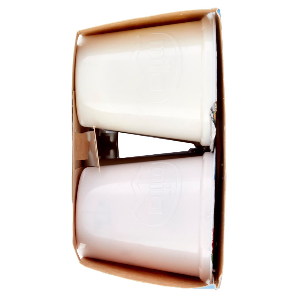 mila Yogurt Zero Grassi 2 Ananas - 2 Fragola - 2 Pesca - 2 Frutti di Bosco 8 x 125 g