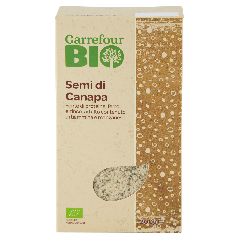 Carrefour Bio Semi di Canapa 200 g