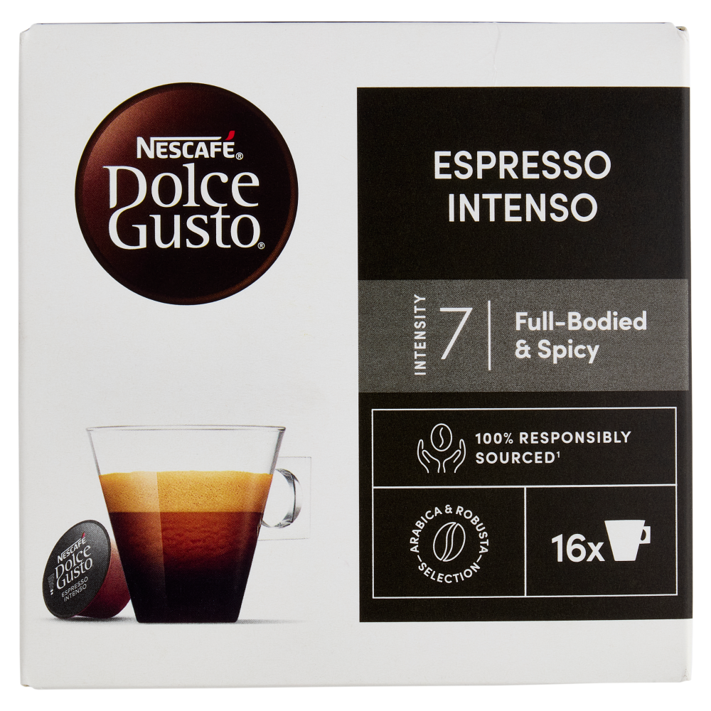 NESCAFÉ DOLCE GUSTO Espresso Intenso Caffè 16 Capsule 112g