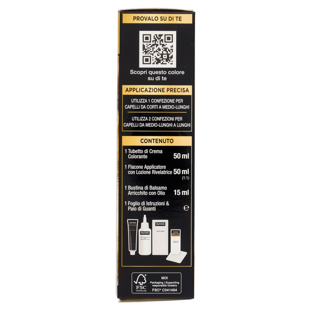 Syoss By Palette oleo intense Biondo Cenere Naturale 8-50