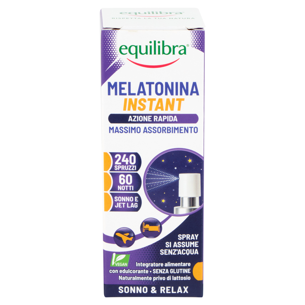 equilibra Melatonina Instant 240 Spruzzi 30 ml