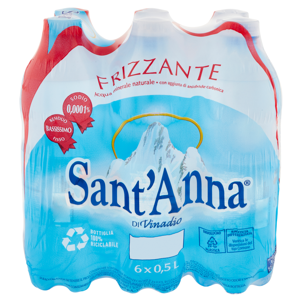 Sant'Anna di Vinadio Frizzante 6 x 0,5 L