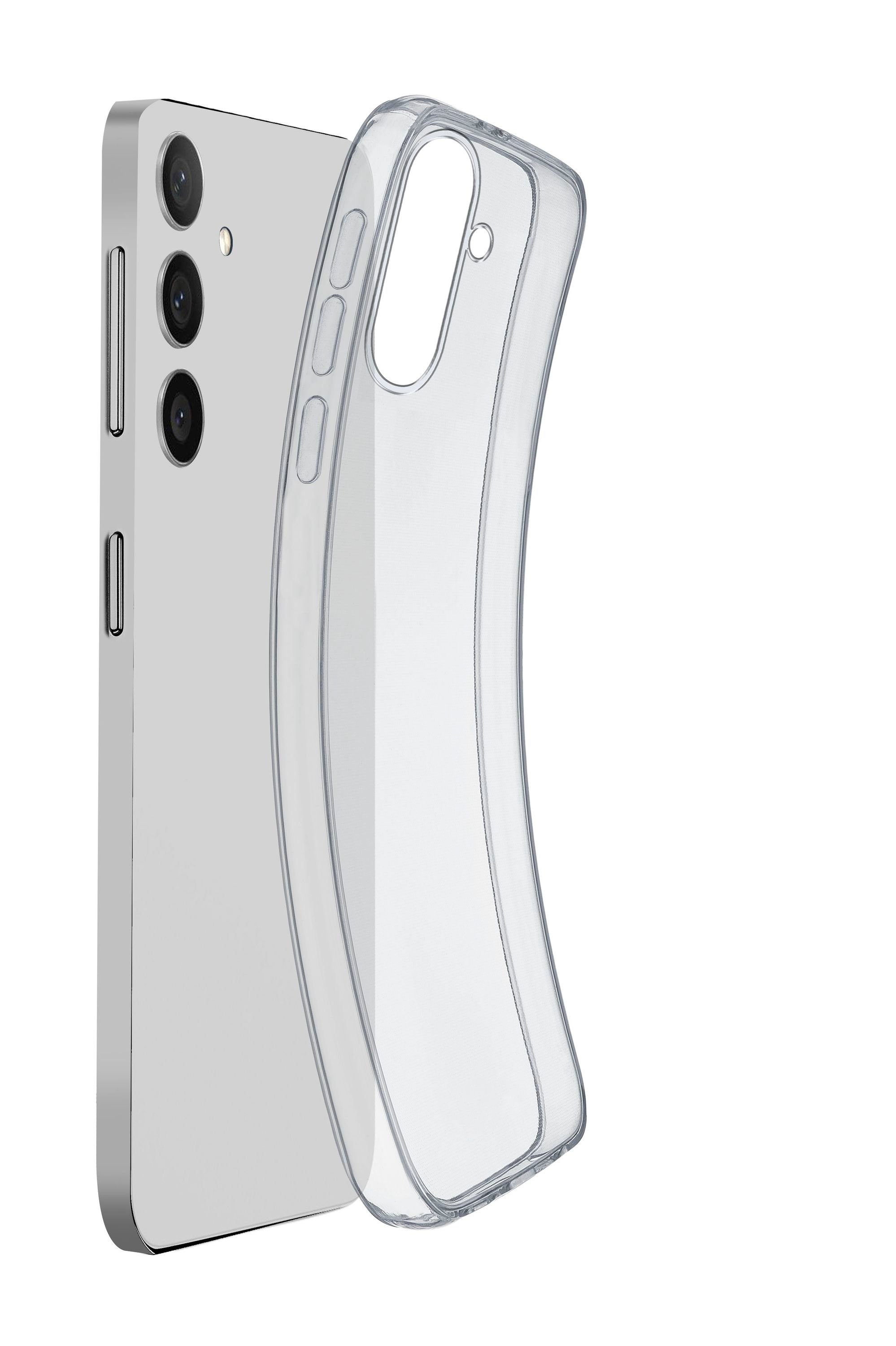 Cellularline Fine - Galaxy A36/A56 Cover in gomma morbida ultra sottile e trasparente